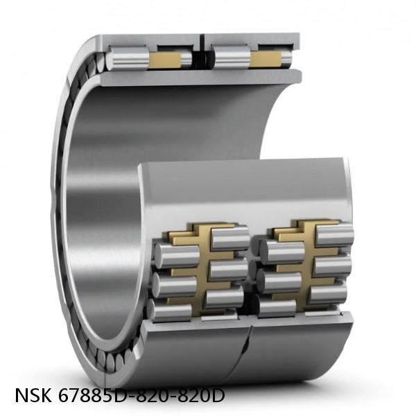 67885D-820-820D NSK Four-Row Tapered Roller Bearing