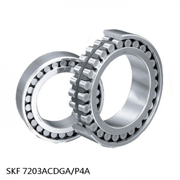 7203ACDGA/P4A SKF Super Precision,Super Precision Bearings,Super Precision Angular Contact,7200 Series,25 Degree Contact Angle