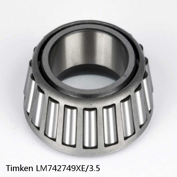 LM742749XE/3.5 Timken Tapered Roller Bearing