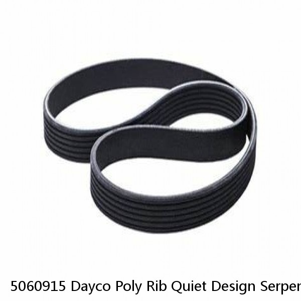 5060915 Dayco Poly Rib Quiet Design Serpentine Belt Made In USA 6PK2325